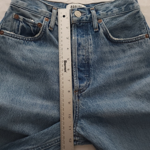 Agolde 90's Pinch Waist Jeans in Abstract - Picture 9 of 10